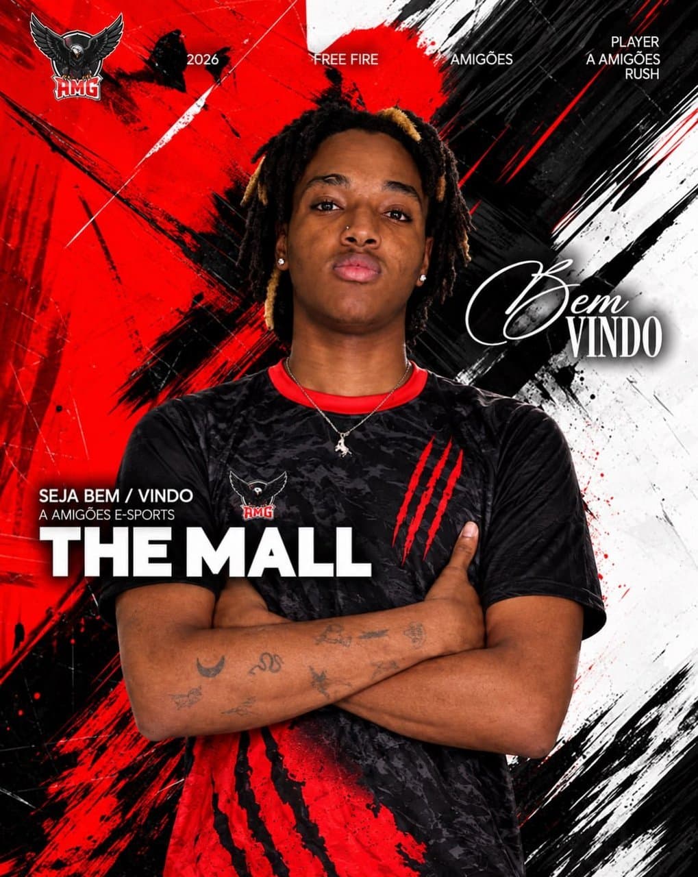 Amigões E-Sports Add The Mall to Their Free Fire Roster