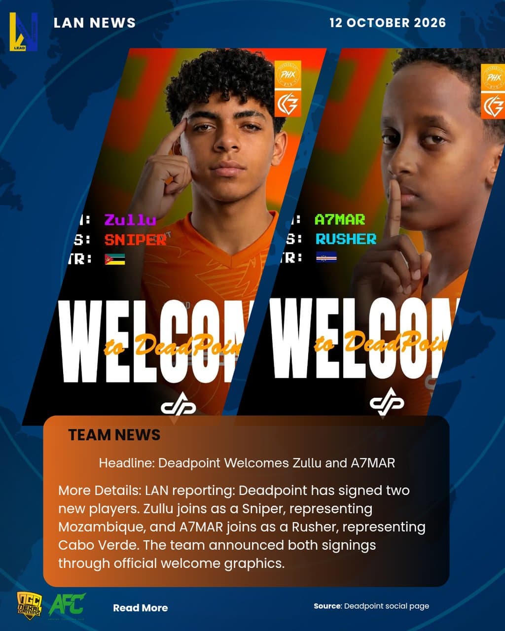 Deadpoint Welcomes Zullu and A7MAR to Its Roster