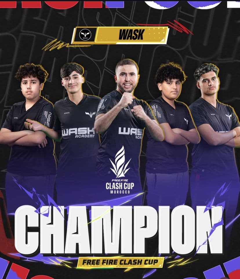 WASK WINS AGAINST RAVENS FREE FIRE CLASH CUP MOROCCO 2026