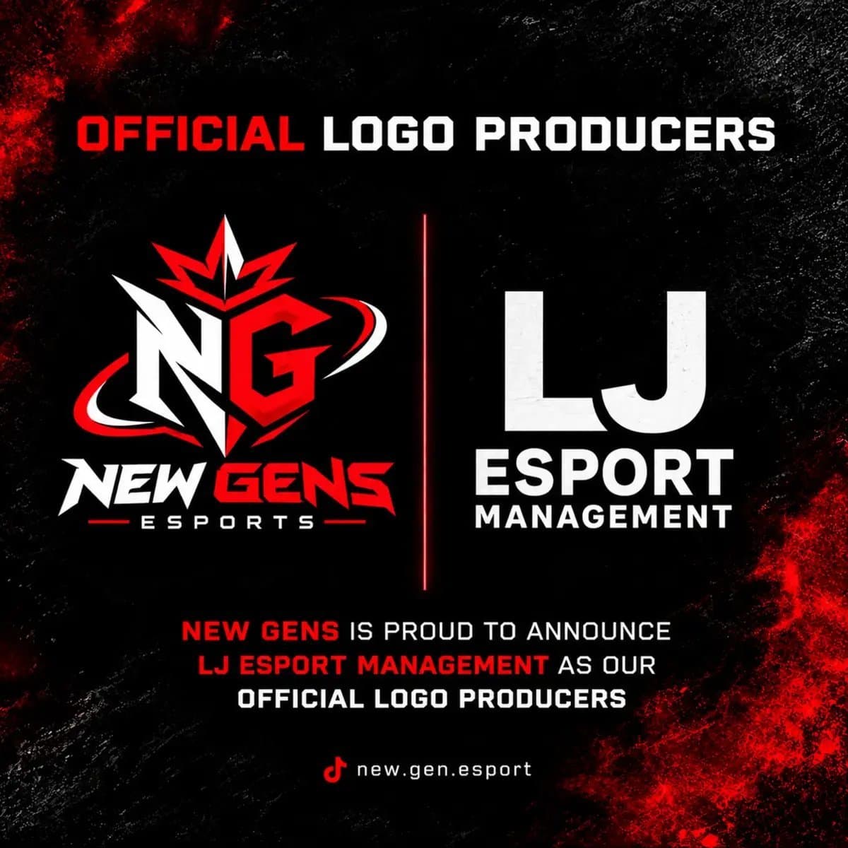 New Gens Esports Names LJ Esport Management as Official Logo Producers