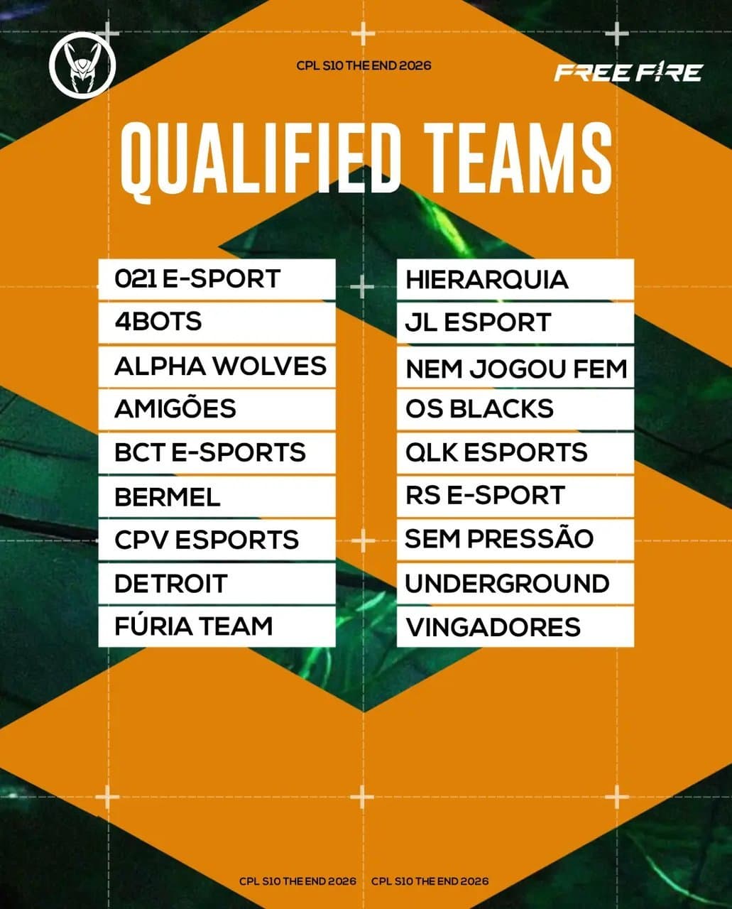 Copa Lokizin S10 The End 2026 Confirms 18 Qualified Teams