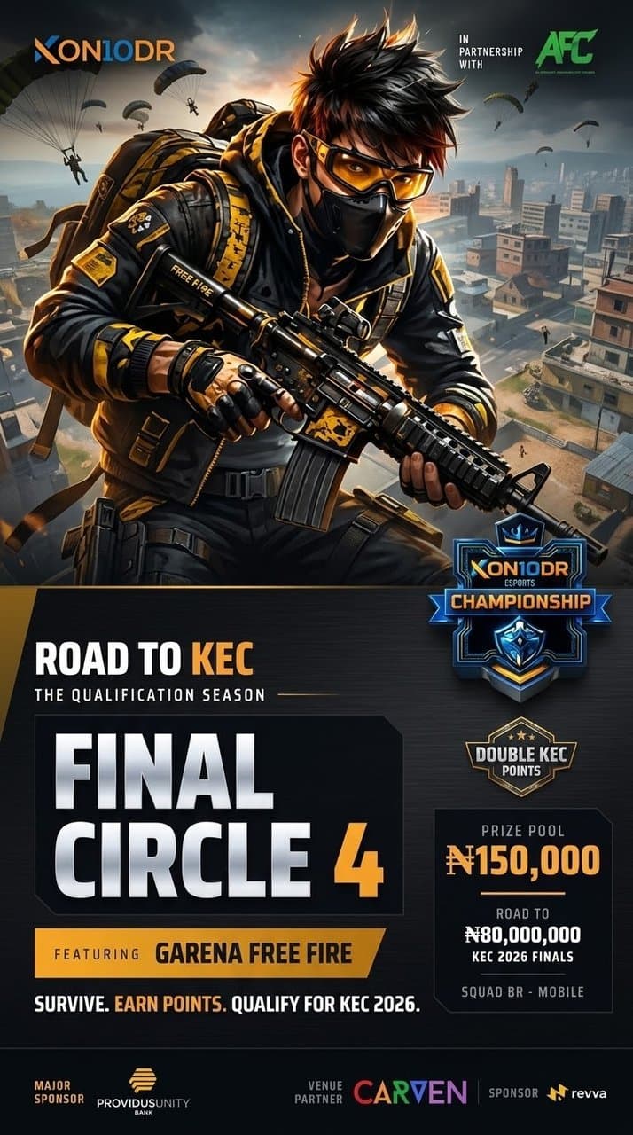 V-Ent Esports Win KON10DR Final Circle 4 as 12 Teams Secure KEC 2026 Spots